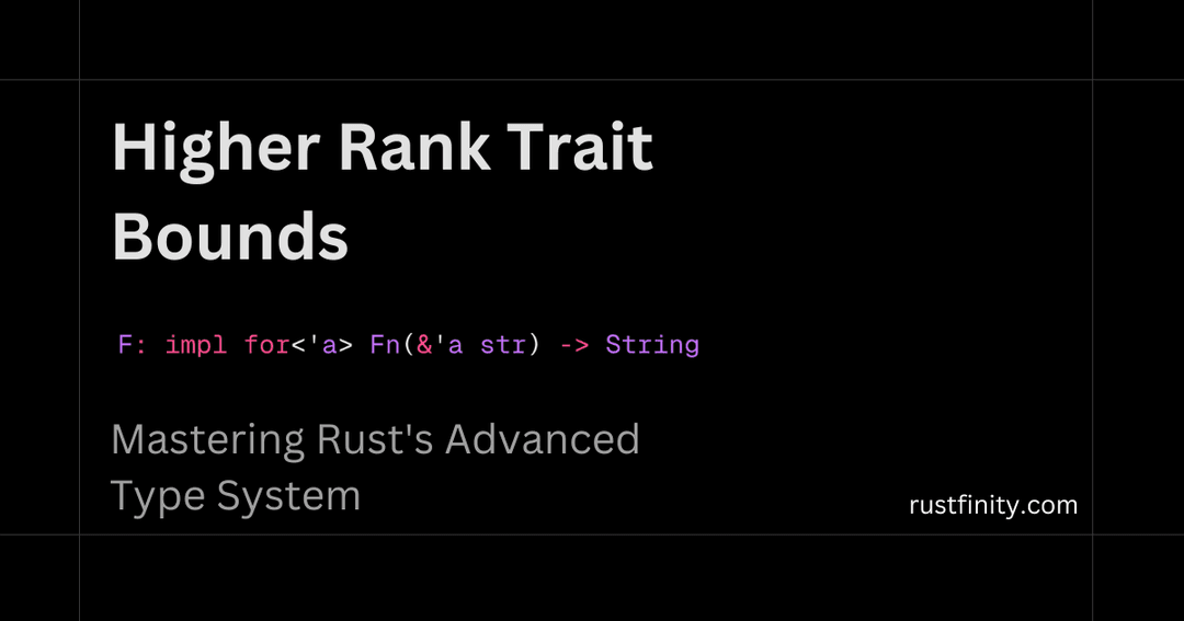 Higher-Rank Trait Bounds